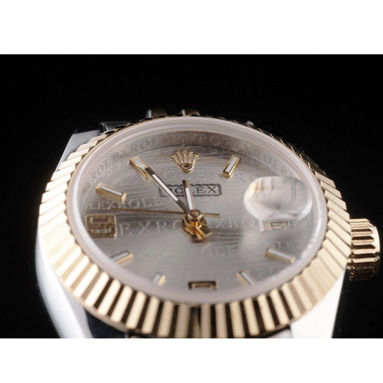 MiroTime 0714 Rolex Datejust Two Tone Stainless Steel Yellow Gold Plated 98078